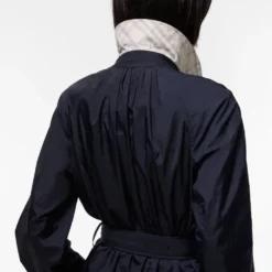Long Belted Nylon Tickhill Car Coat