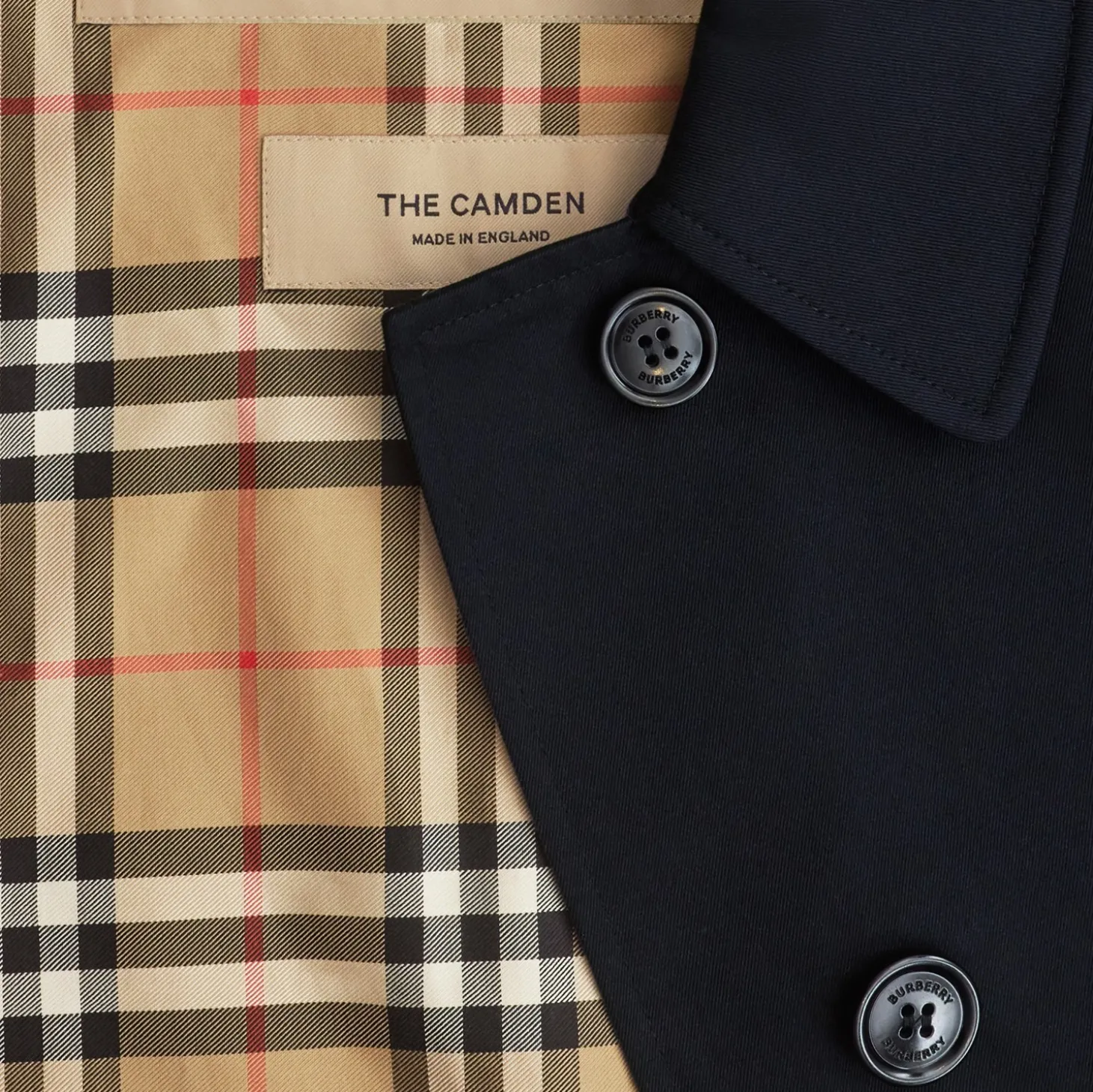 Long Camden Heritage Car Coat