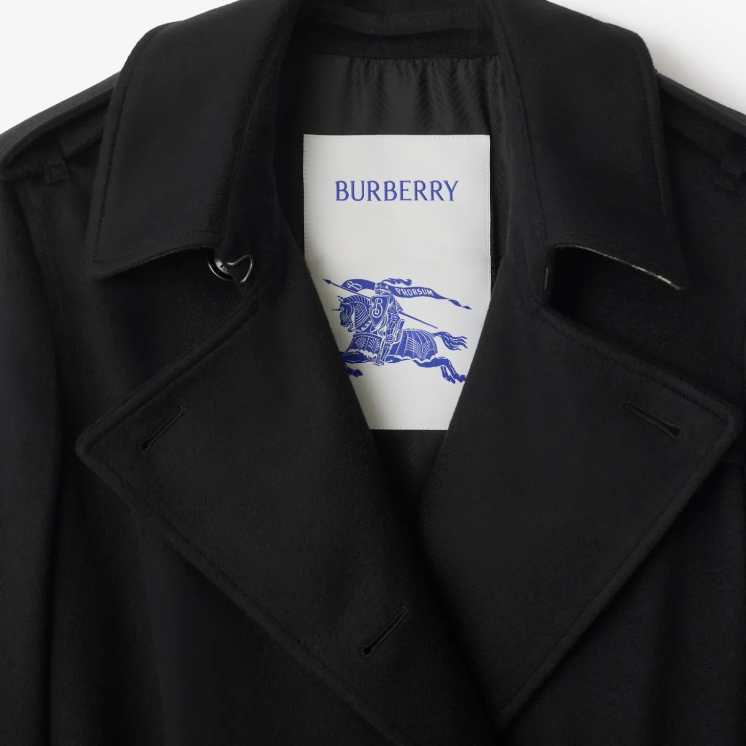Long Cashmere Kensington Trench Coat