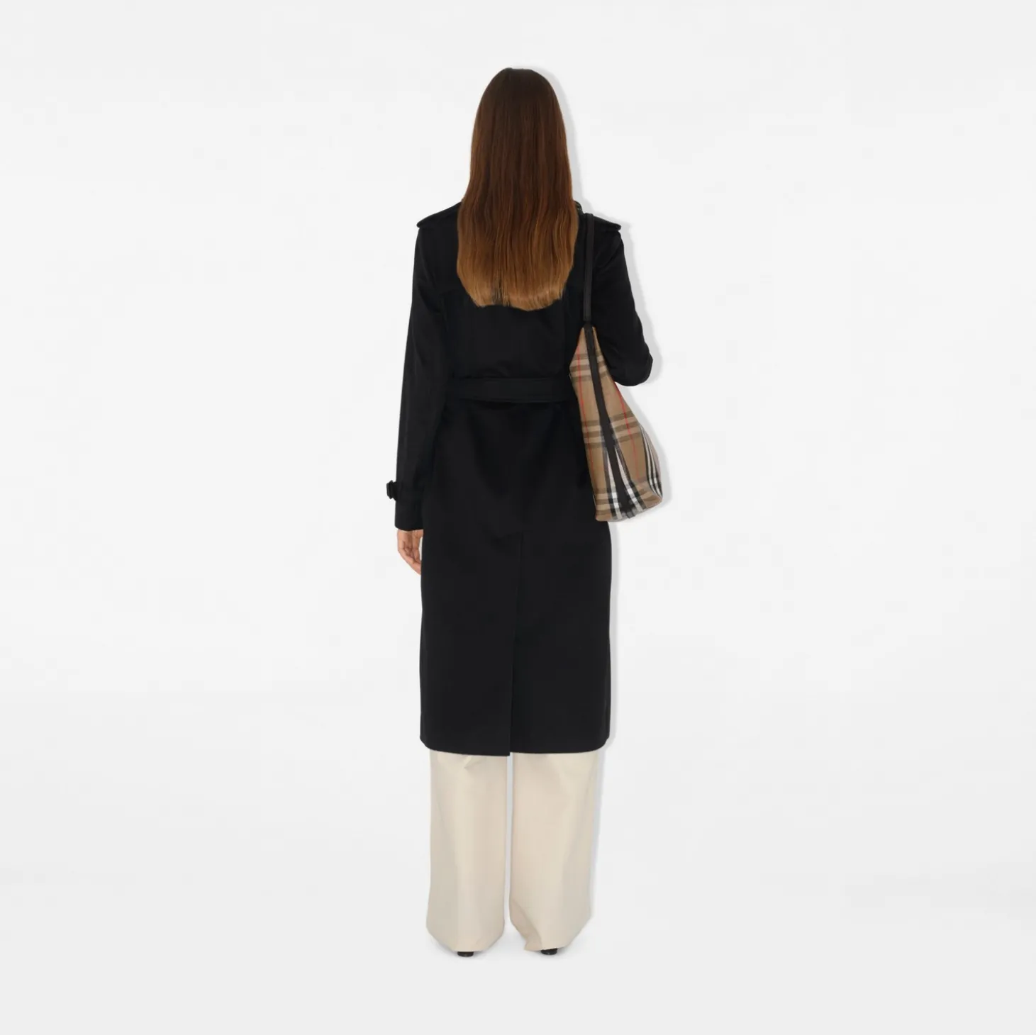 Long Cashmere Kensington Trench Coat