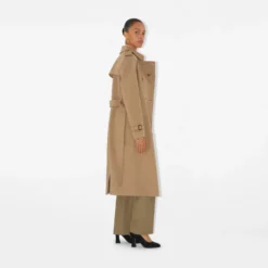 Long Cashmere Kensington Trench Coat