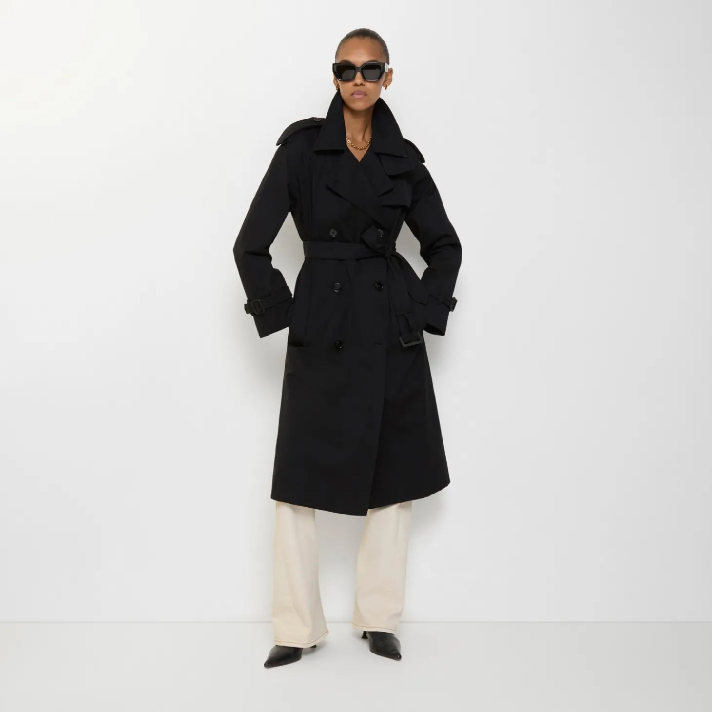 Long Castleford Trench Coat