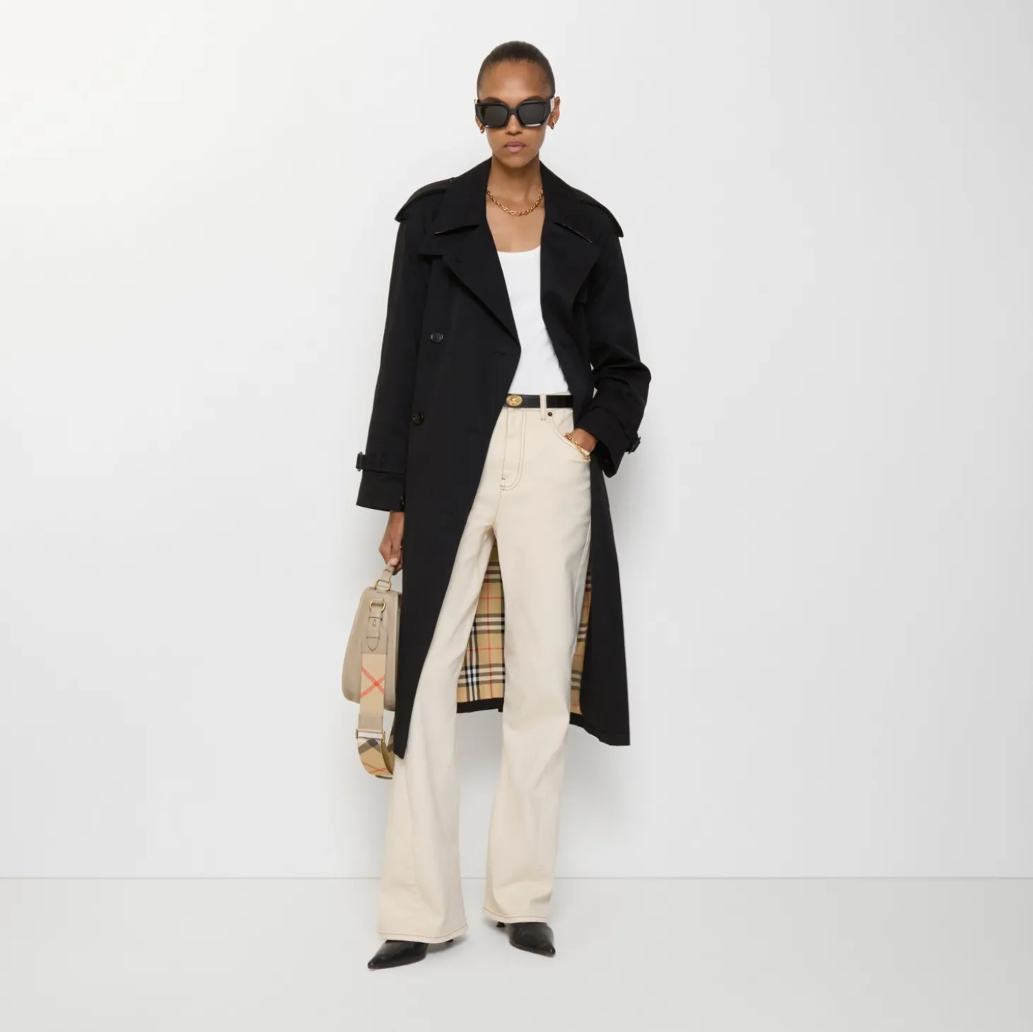 Long Castleford Trench Coat