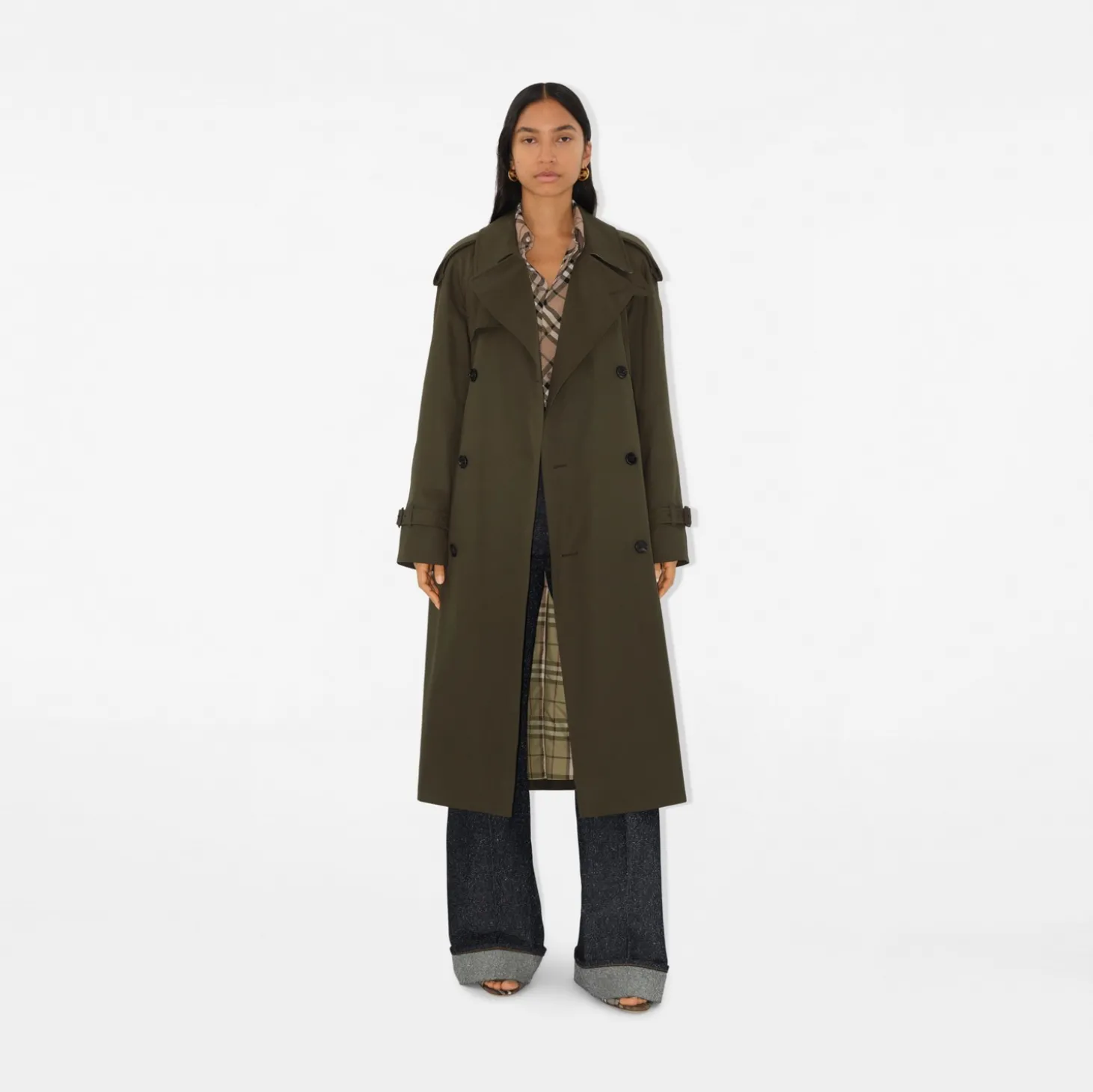Long Castleford Trench Coat