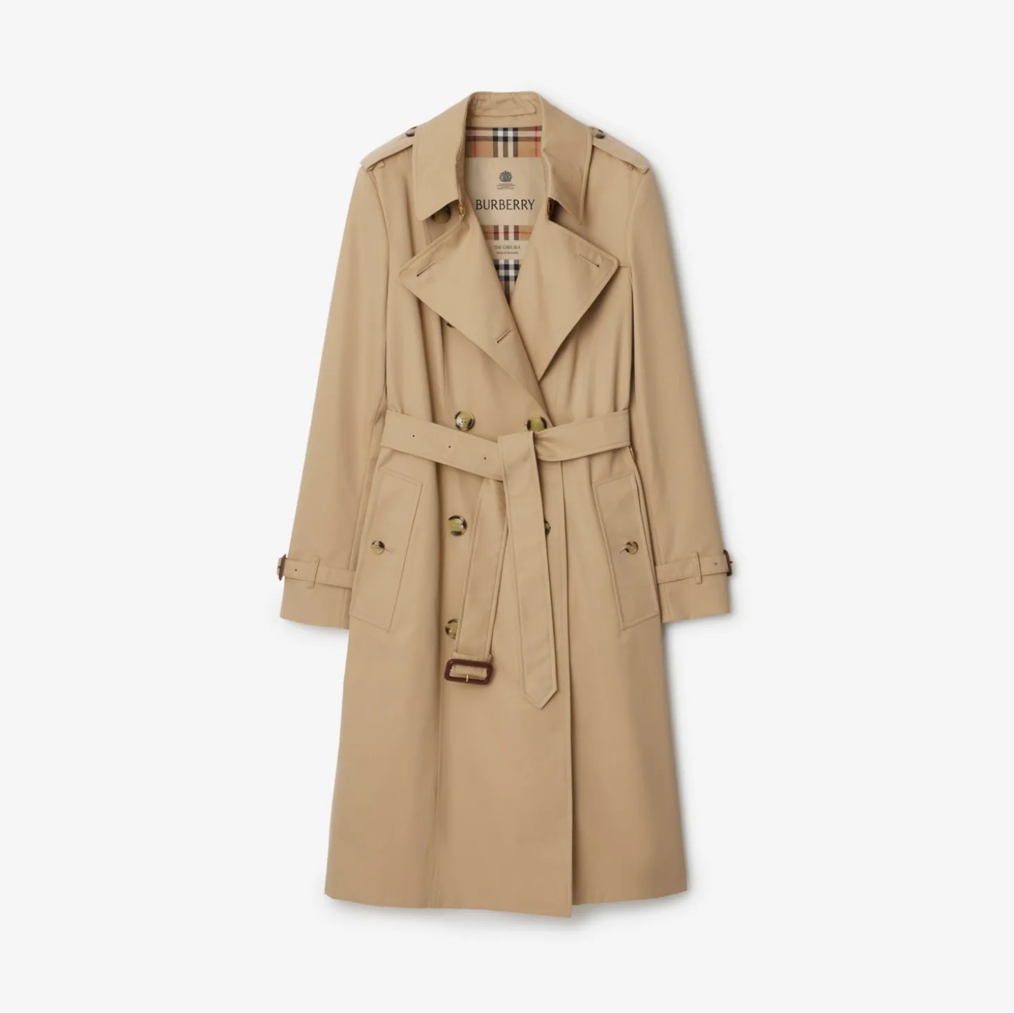 Long Chelsea Heritage Trench Coat