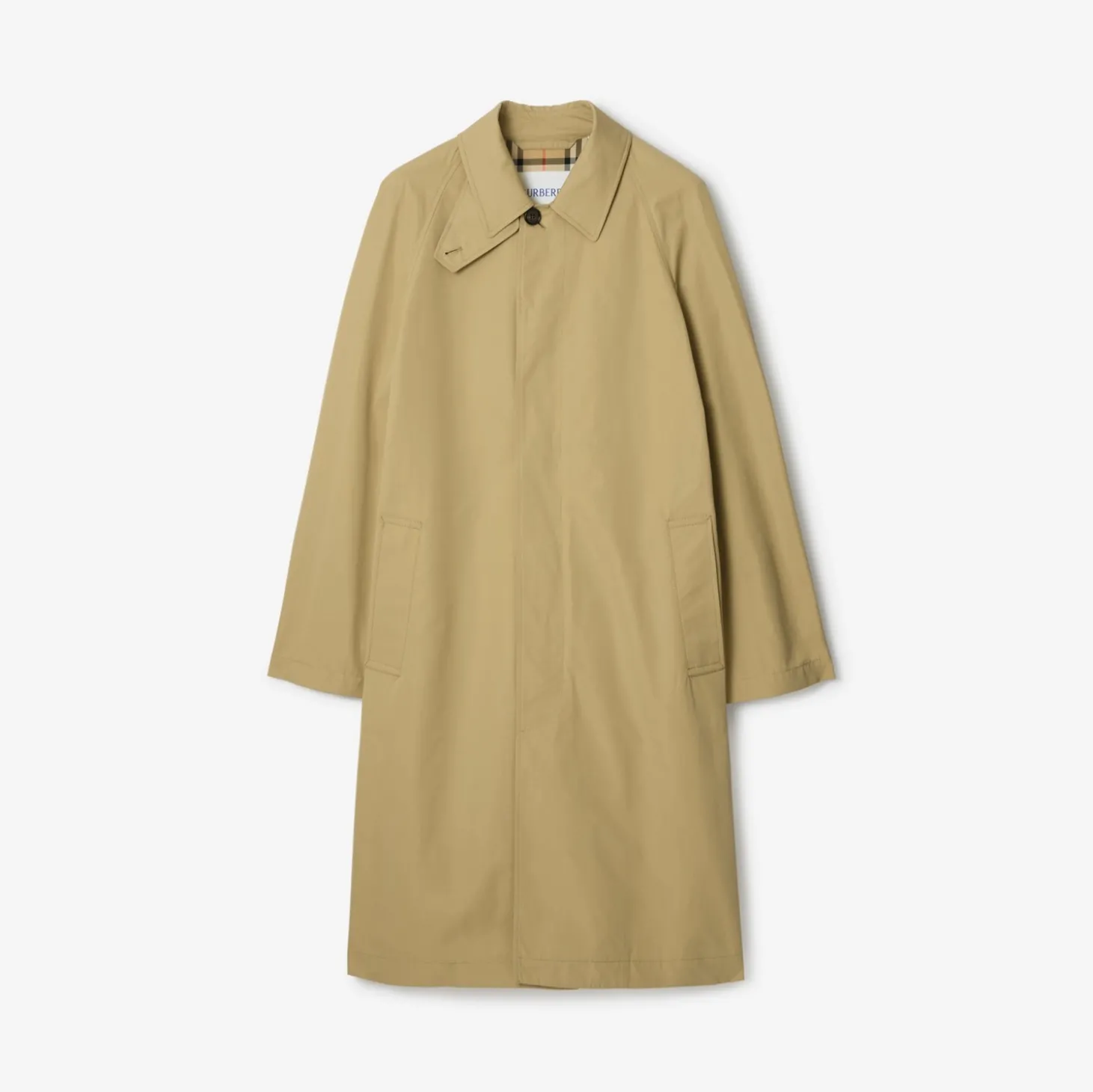 Long Cotton Car Coat