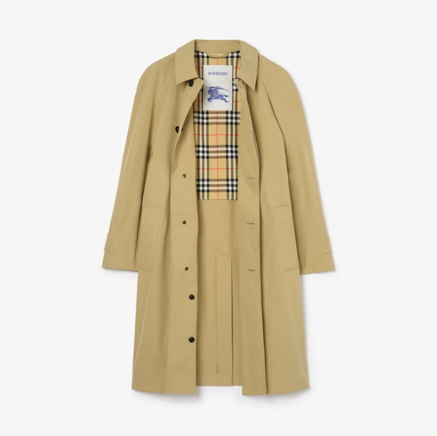 Long Cotton Car Coat