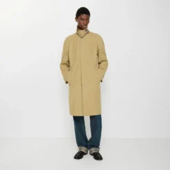 Long Cotton Car Coat