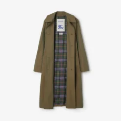 Long Gabardine Car Coat