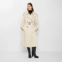 Long Gabardine Fitzrovia Trench Coat