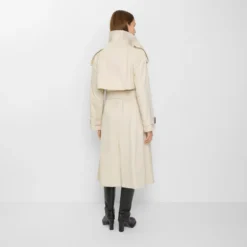 Long Gabardine Fitzrovia Trench Coat