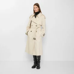 Long Gabardine Fitzrovia Trench Coat