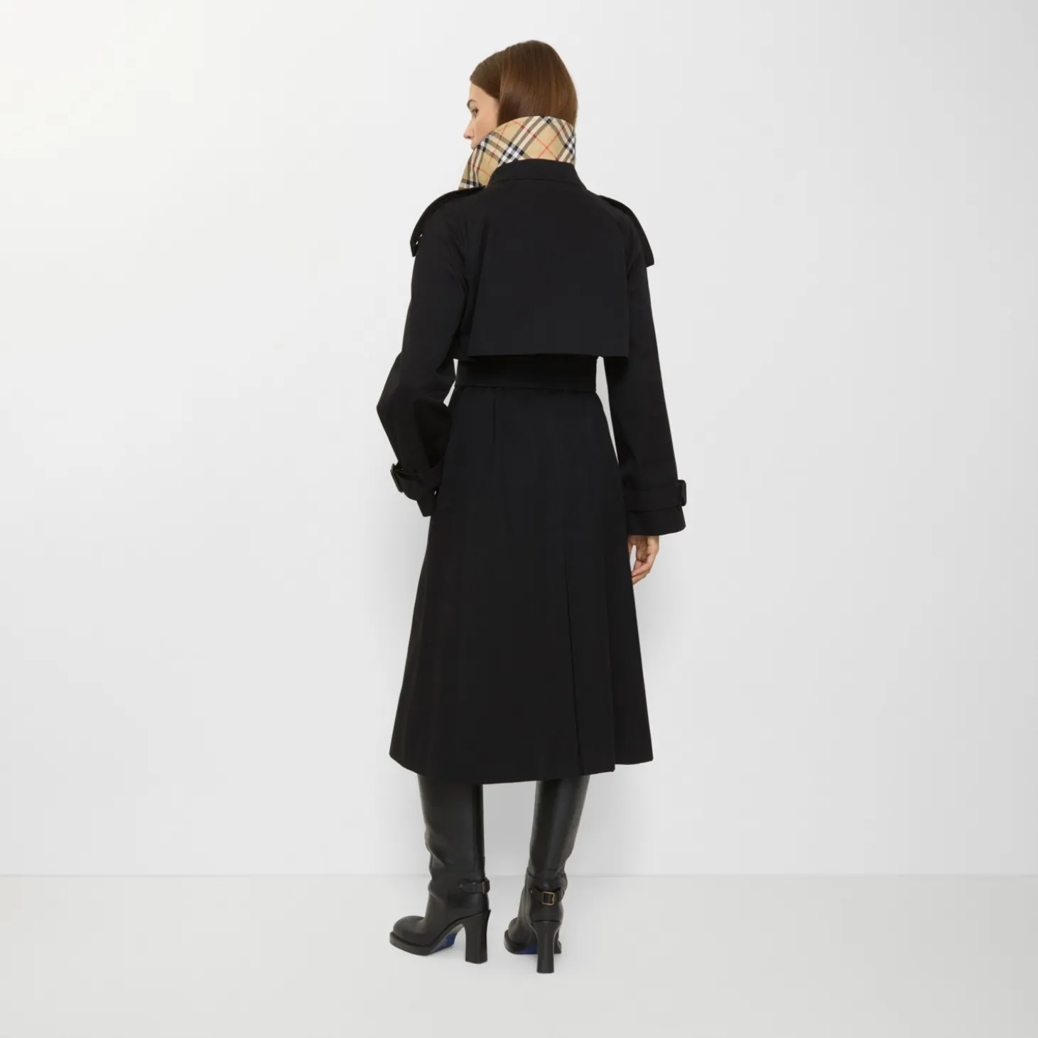 Long Gabardine Fitzrovia Trench Coat
