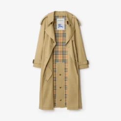 Long Gabardine Fitzrovia Trench Coat