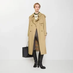 Long Gabardine Fitzrovia Trench Coat