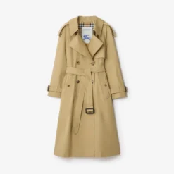 Long Gabardine Fitzrovia Trench Coat