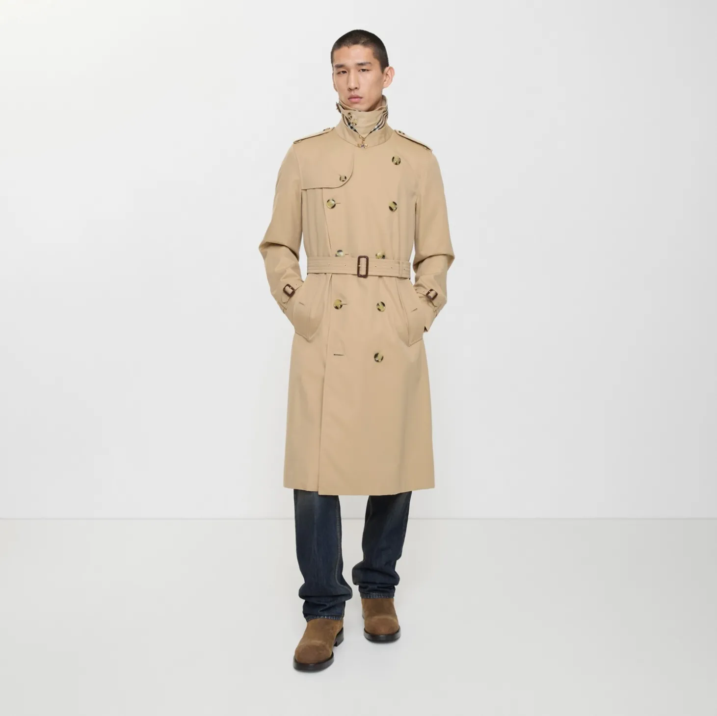 Long Kensington Heritage Trench Coat