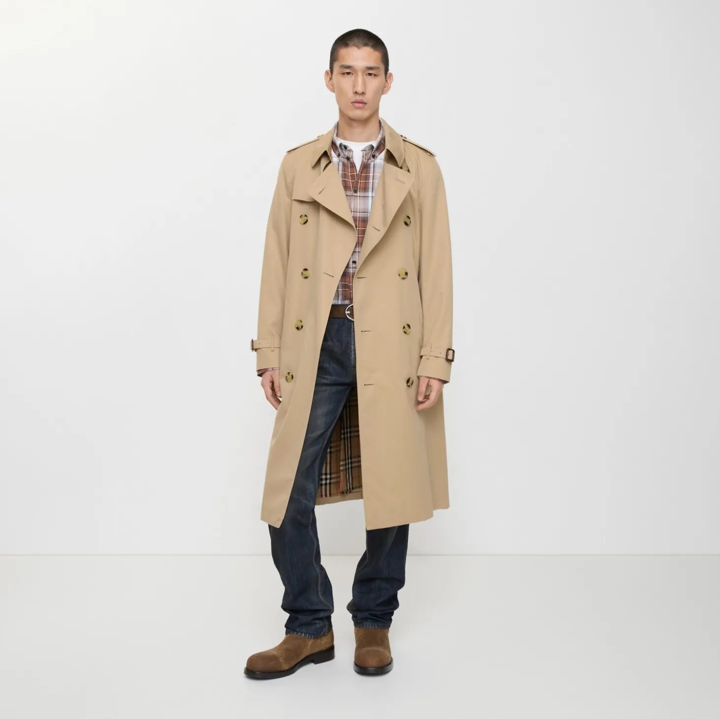 Long Kensington Heritage Trench Coat