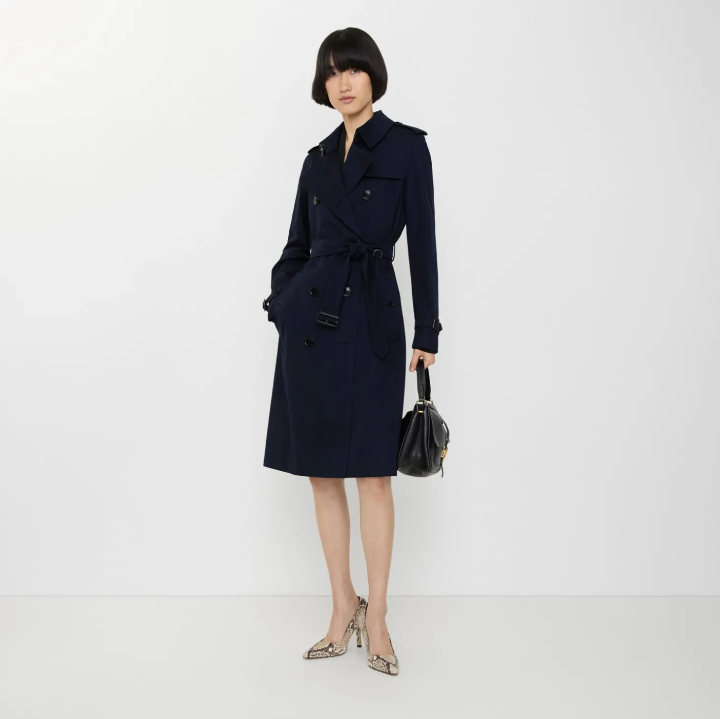 Long Kensington Heritage Trench Coat