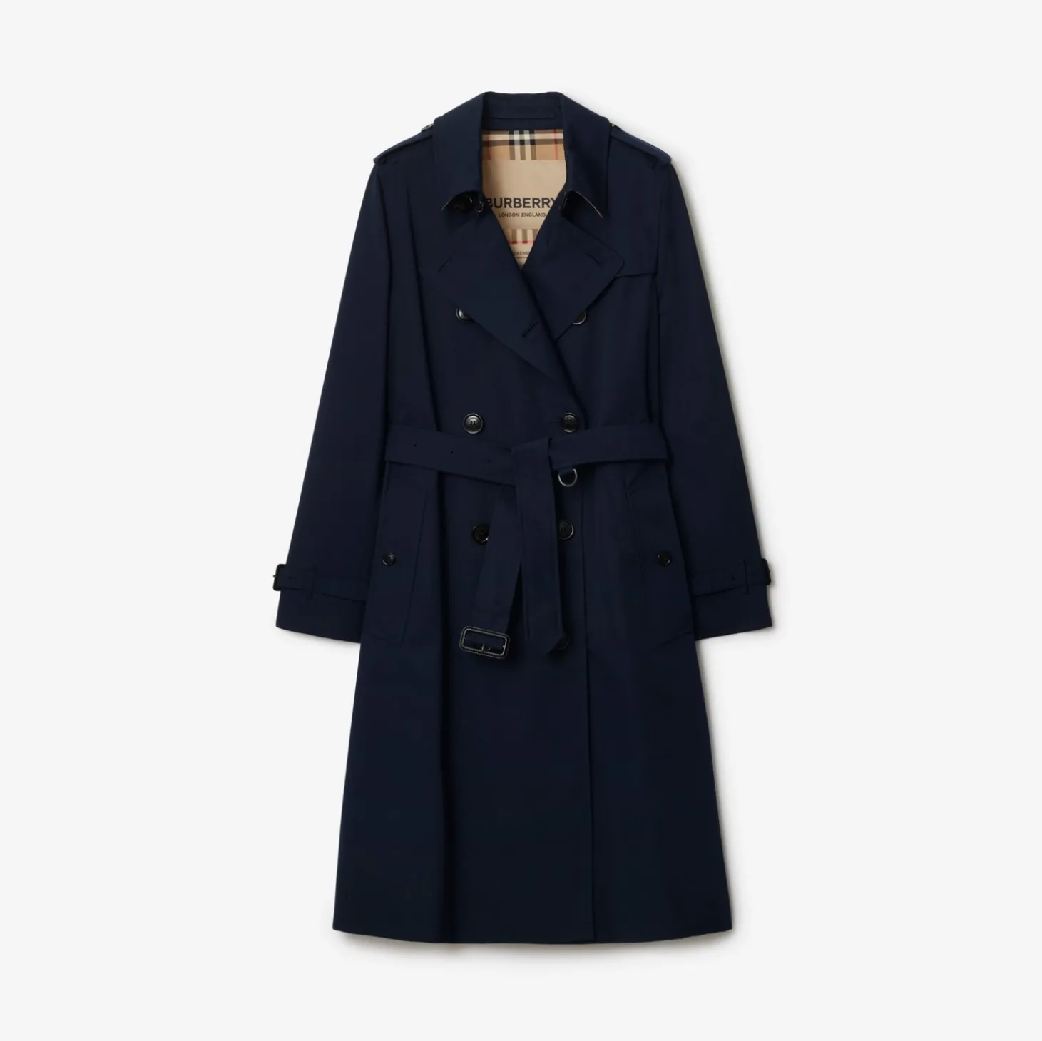 Long Kensington Heritage Trench Coat