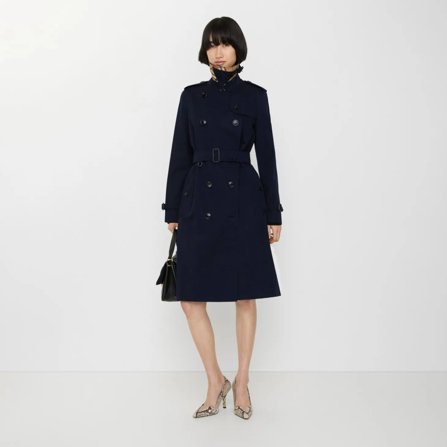 Long Kensington Heritage Trench Coat