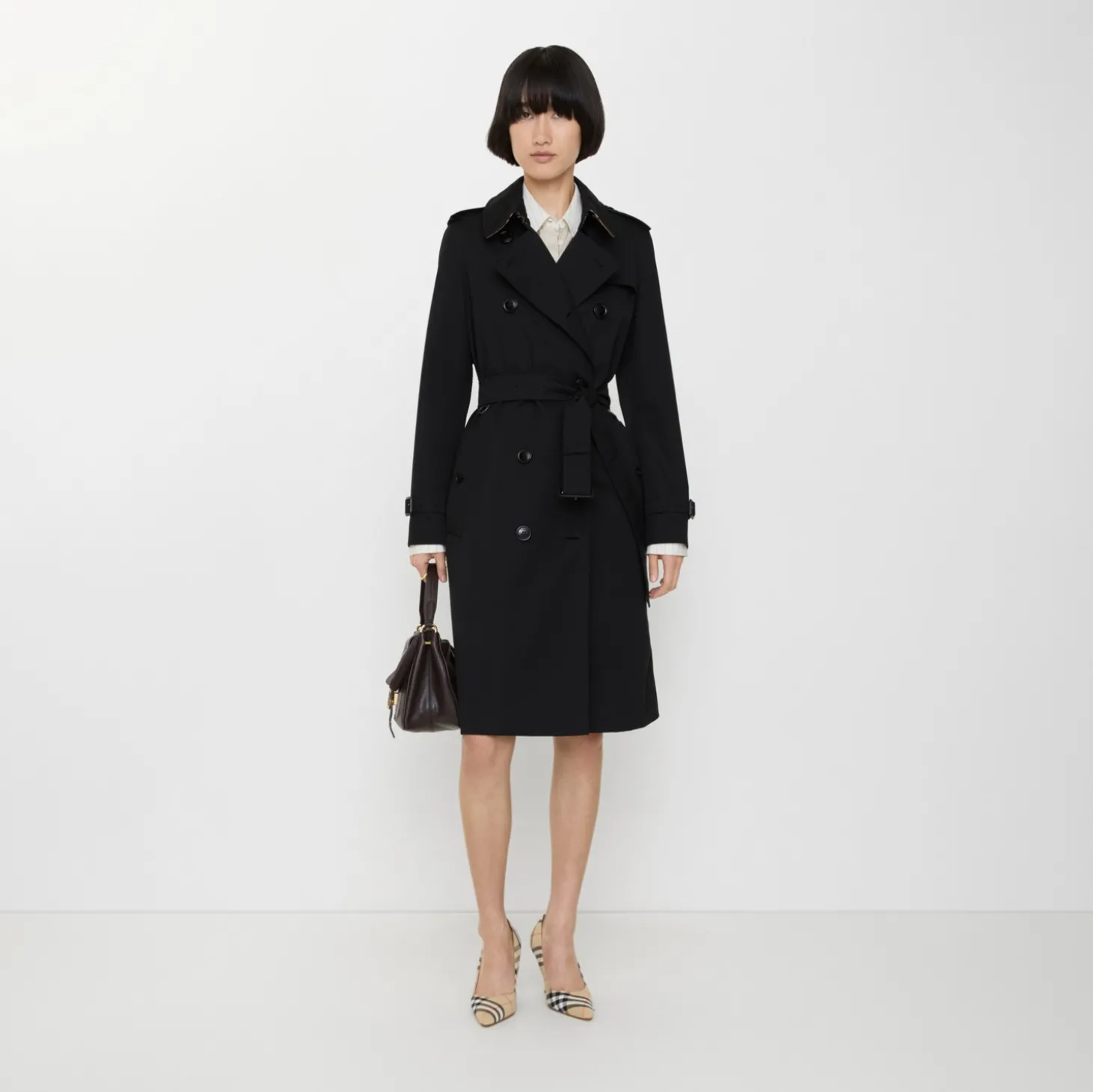 Long Kensington Heritage Trench Coat