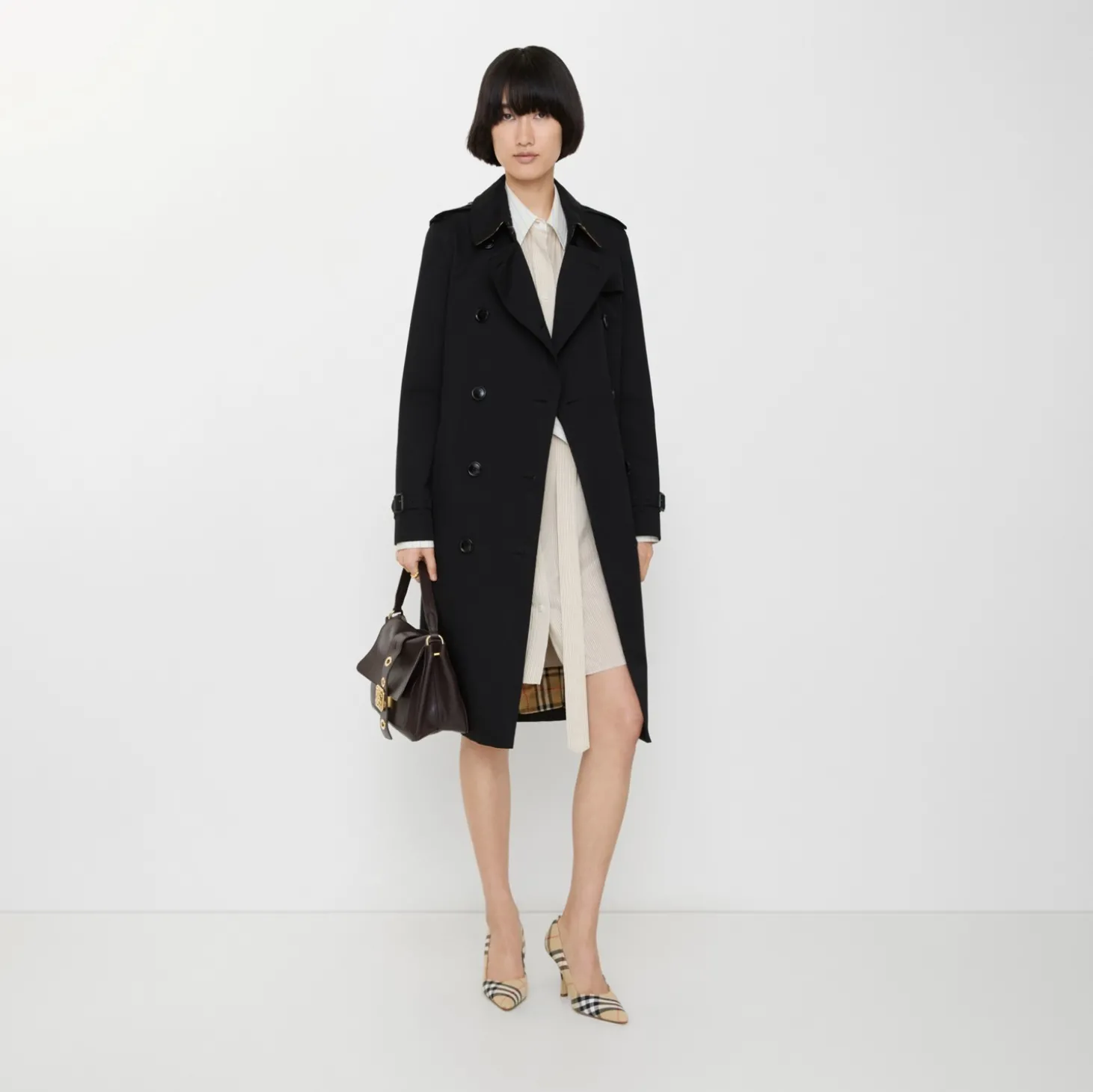 Long Kensington Heritage Trench Coat