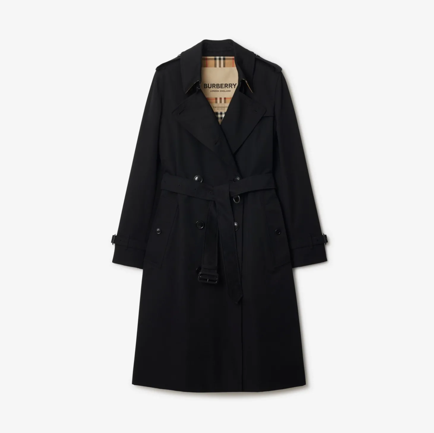 Long Kensington Heritage Trench Coat