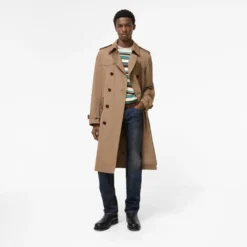 Long Silk Cotton Foxfield Trench Coat