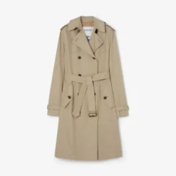 Long Silk-lined Tropical Gabardine Foxfield Trench Coat