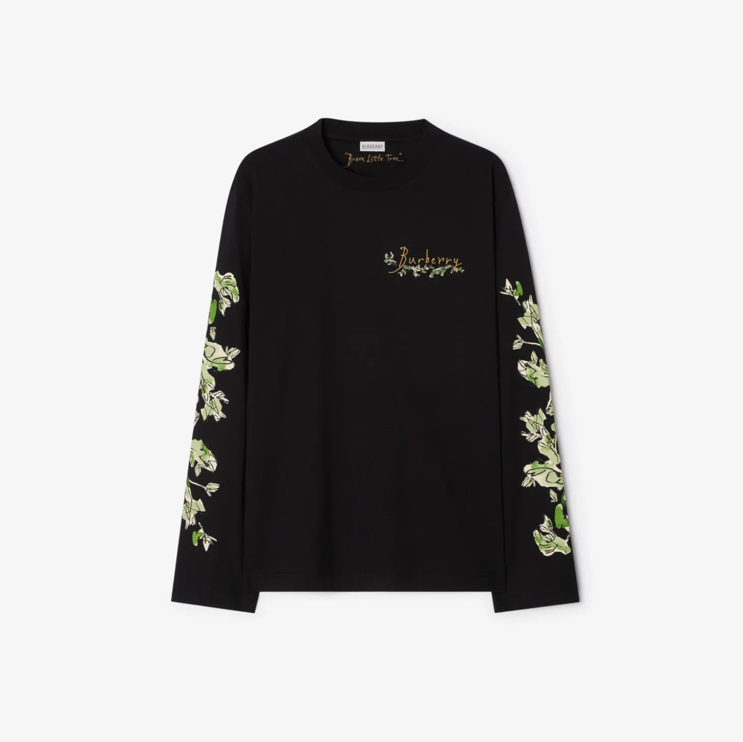 Long-sleeve Brave Little Tree Cotton T-shirt