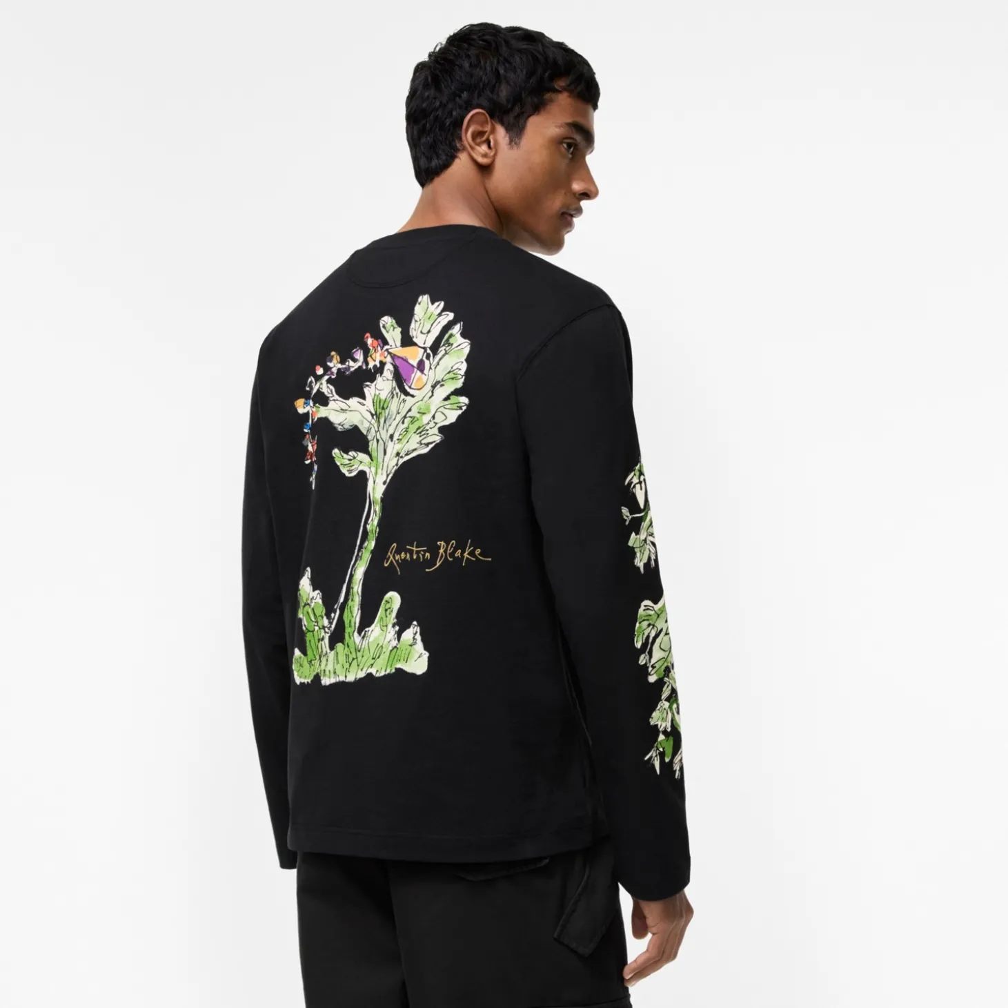 Long-sleeve Brave Little Tree Cotton T-shirt