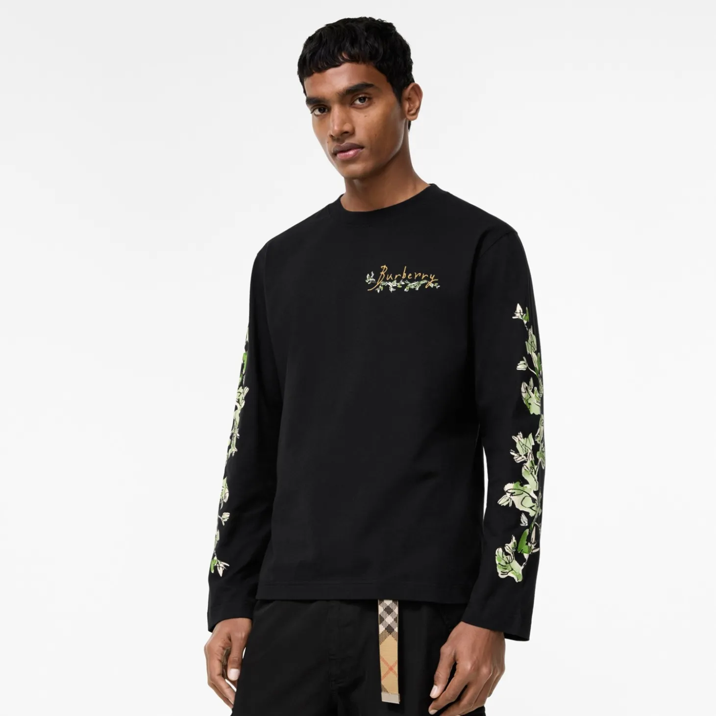 Long-sleeve Brave Little Tree Cotton T-shirt