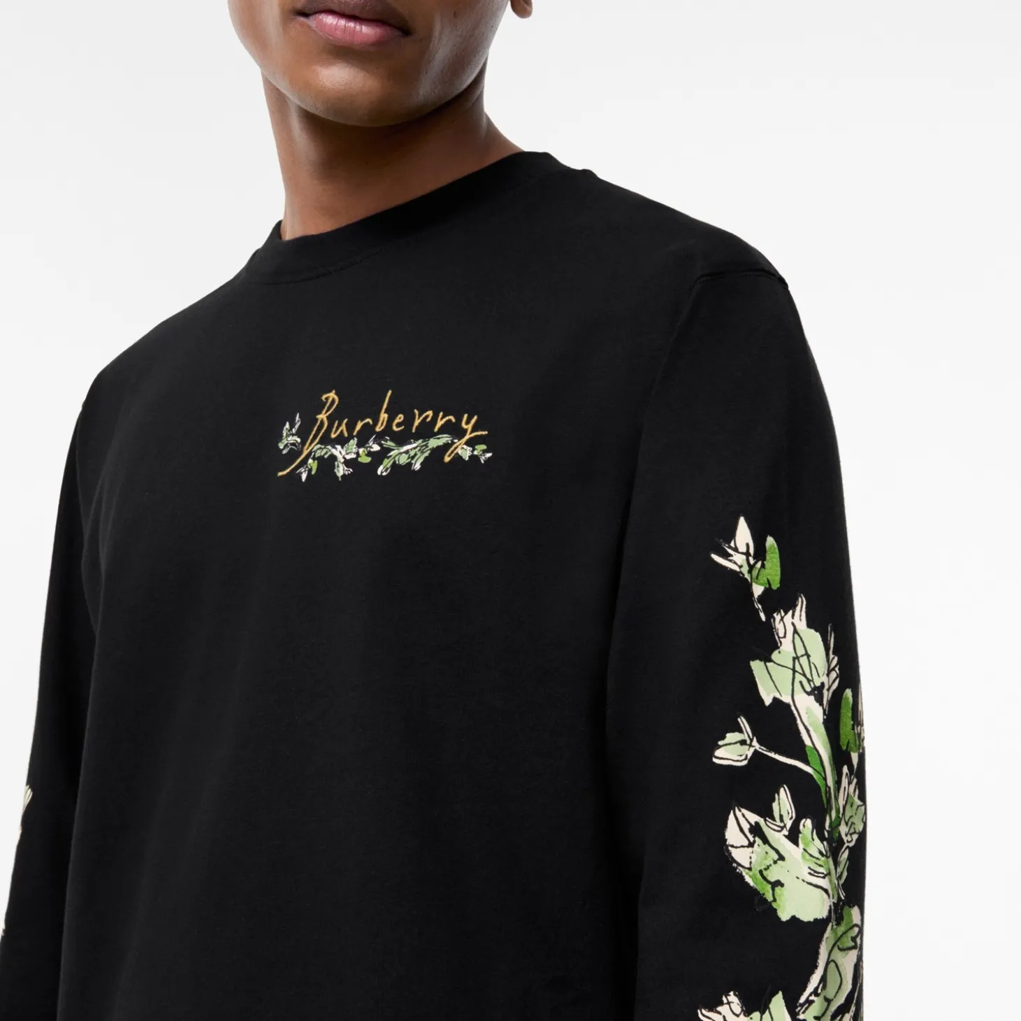 Long-sleeve Brave Little Tree Cotton T-shirt