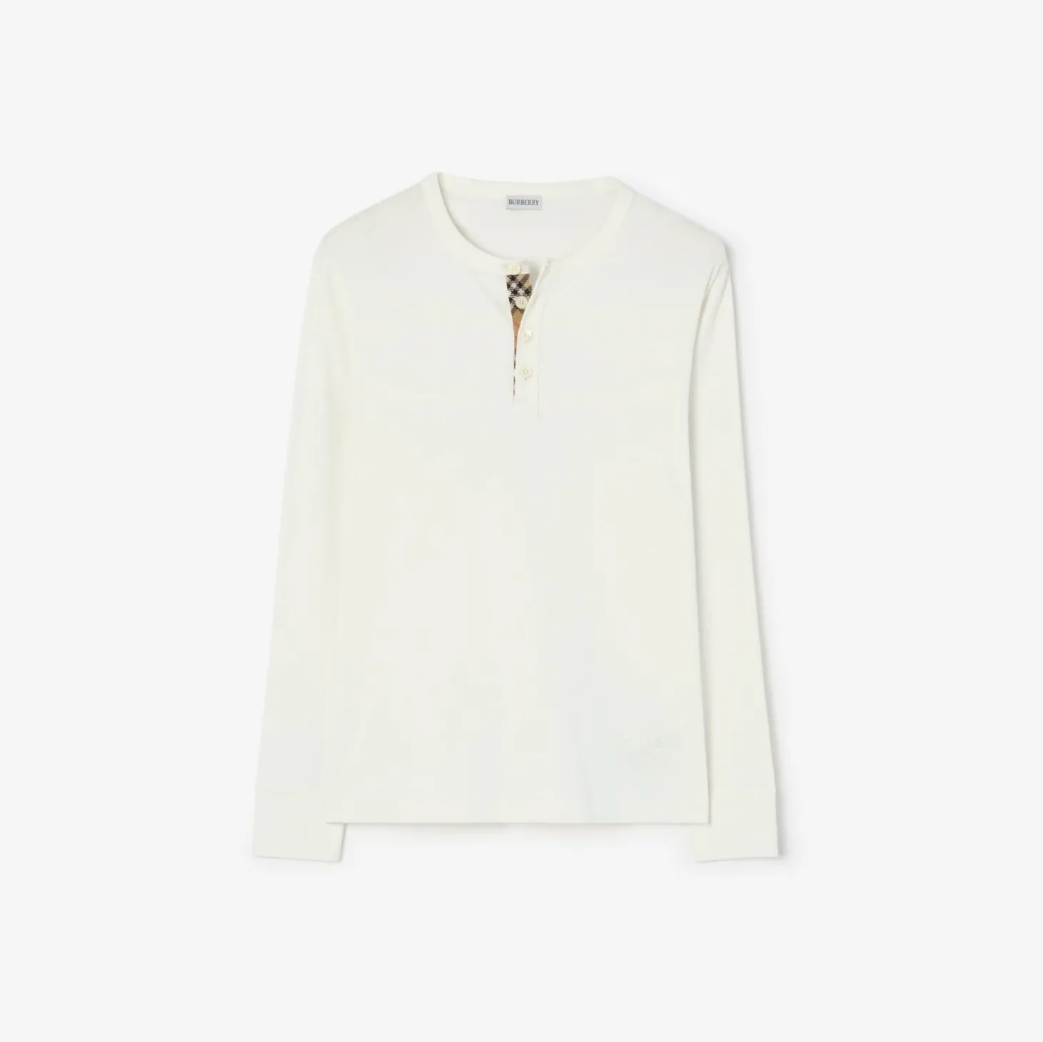 Long-sleeve Cotton top