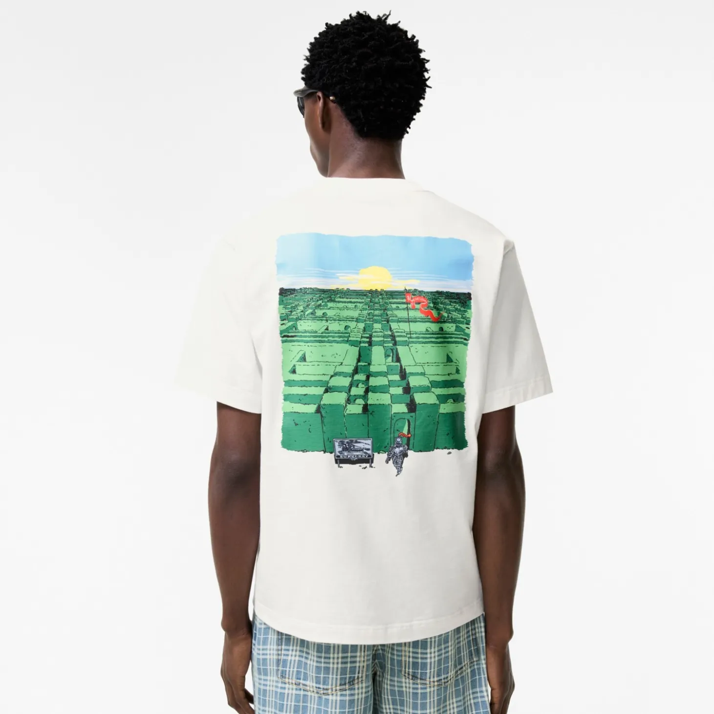 Maze Cotton T-shirt