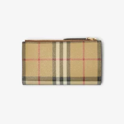 Medium Check Bifold Wallet