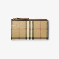 Medium Check Bifold Wallet