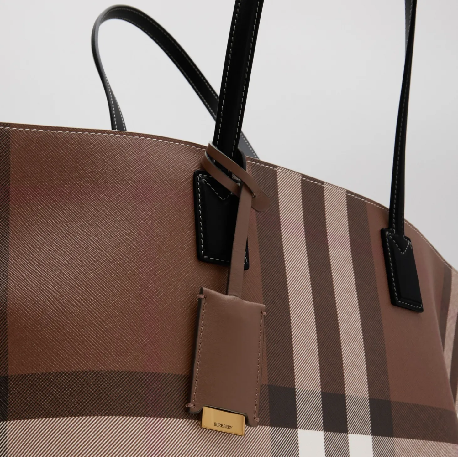 Medium Check Tote