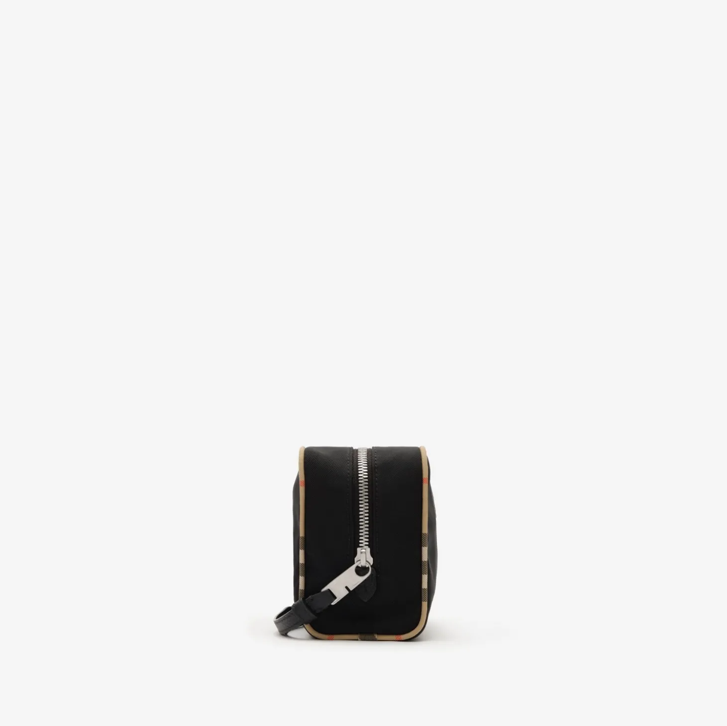 Medium Check Trim Travel Pouch