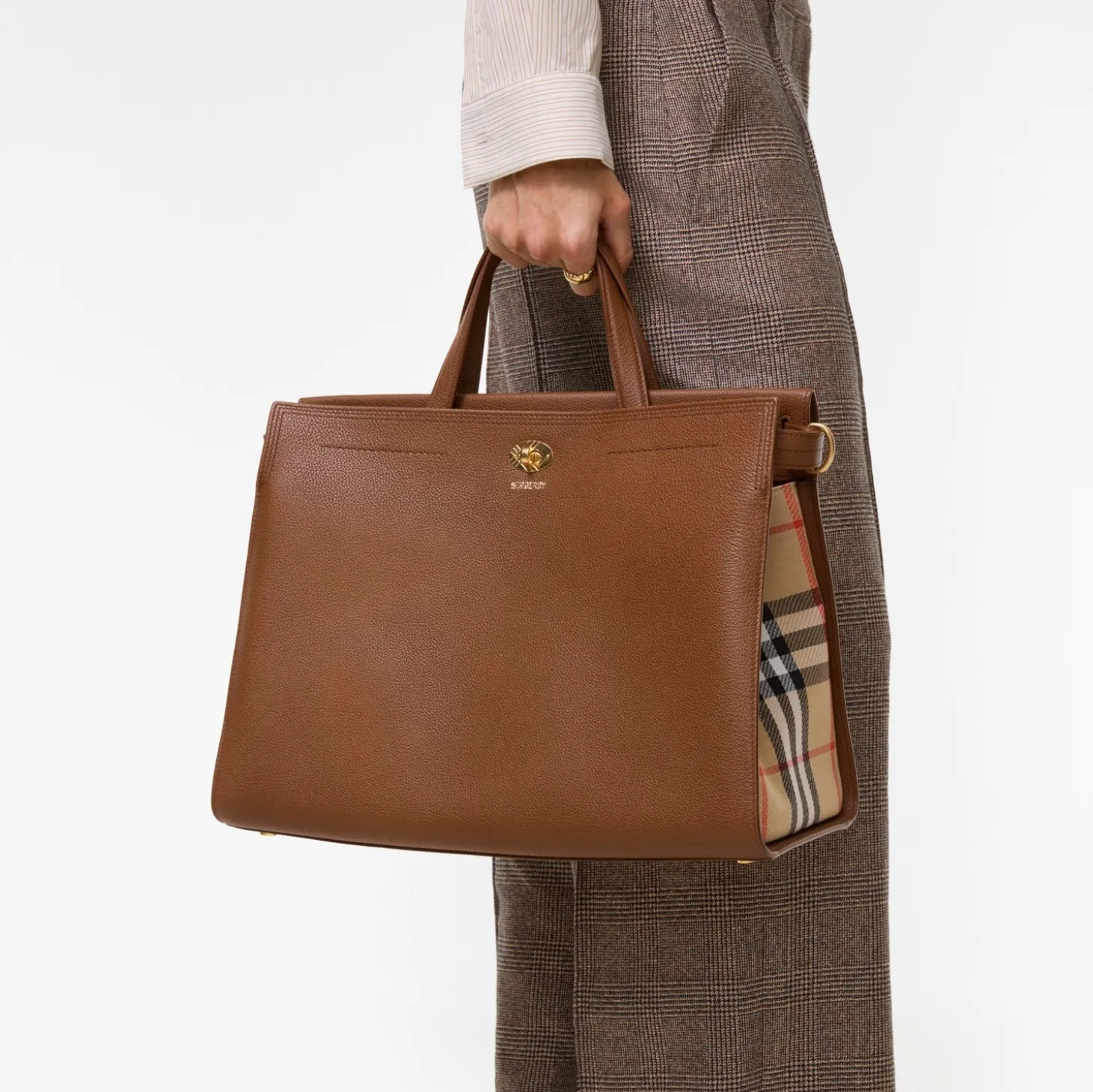 Medium Cotswolds Check Tote