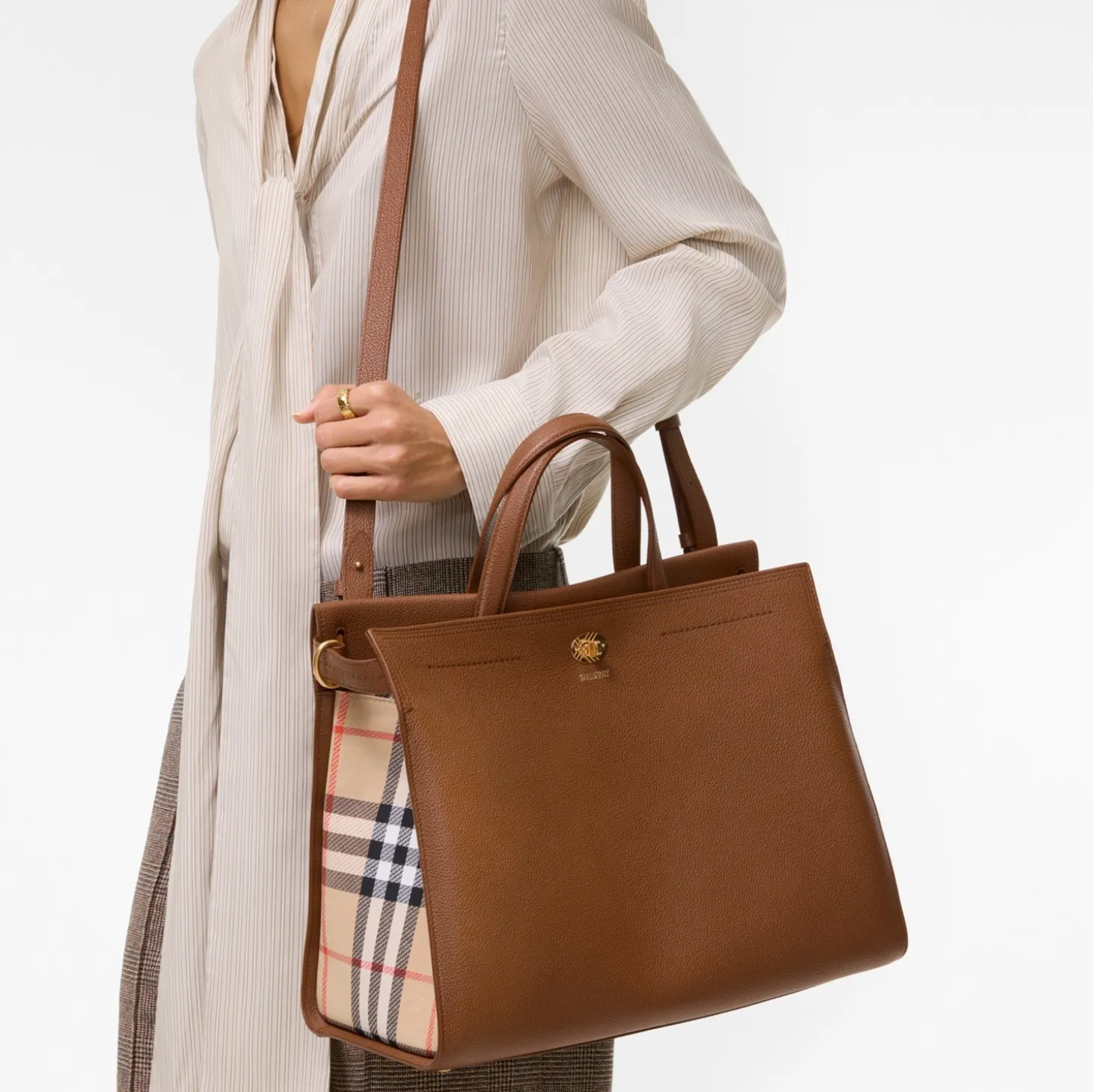 Medium Cotswolds Check Tote