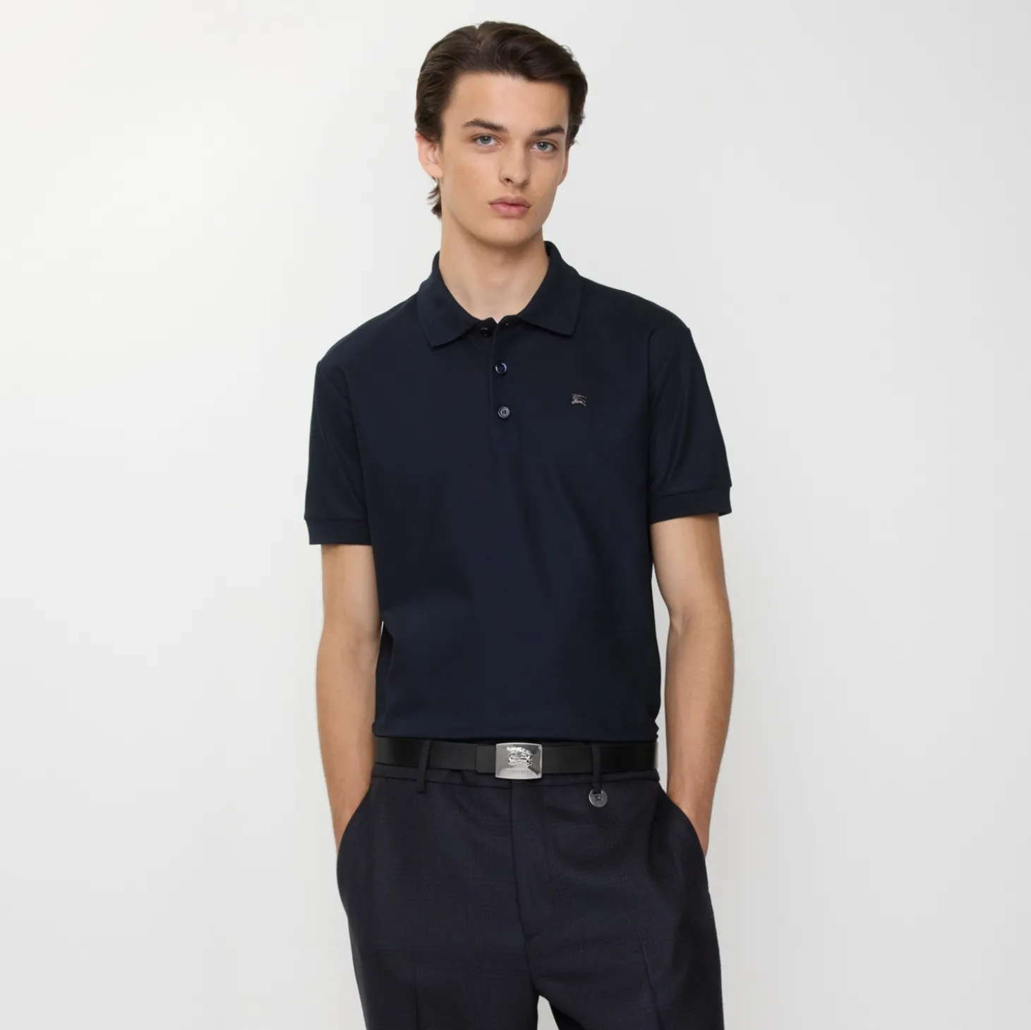 Metal Knight Cotton Polo Shirt