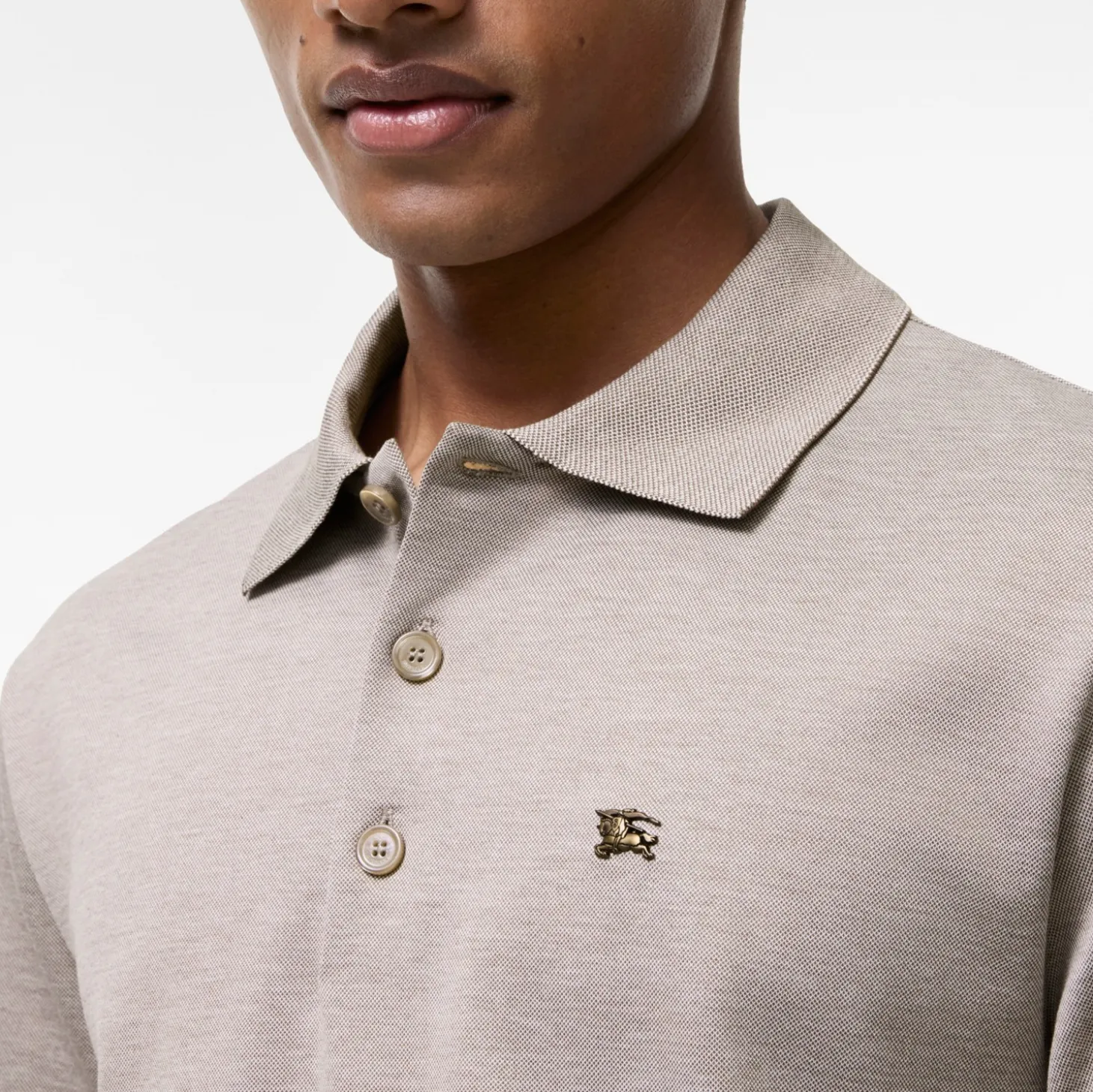Metal Knight Cotton Polo Shirt