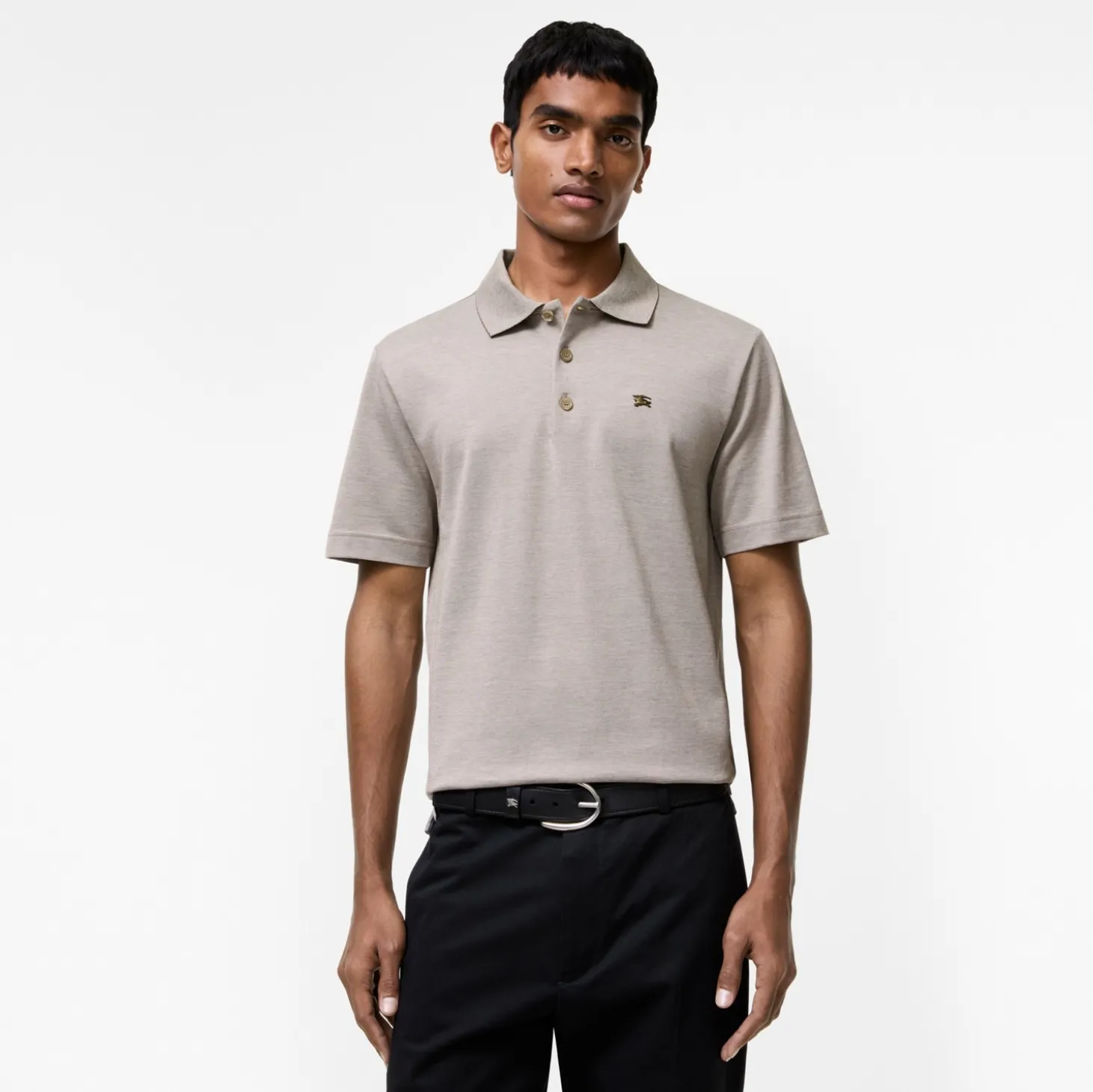 Metal Knight Cotton Polo Shirt