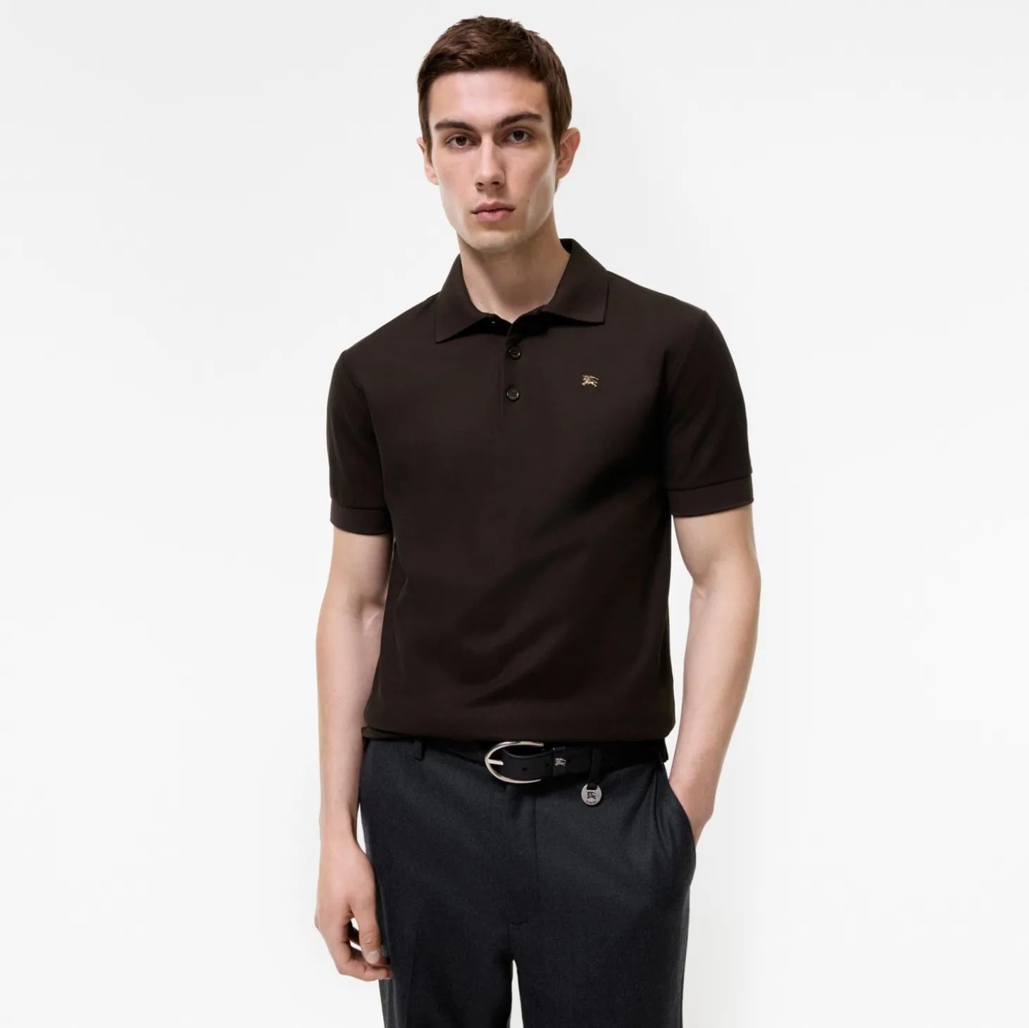 Metal Knight Cotton Polo Shirt