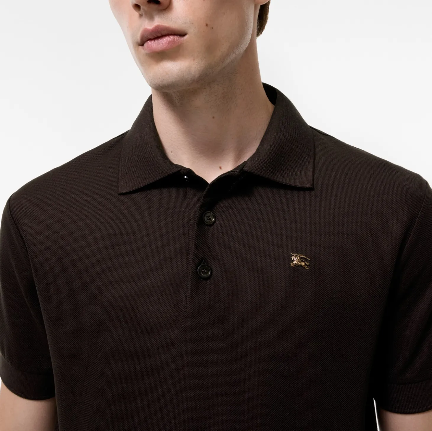 Metal Knight Cotton Polo Shirt