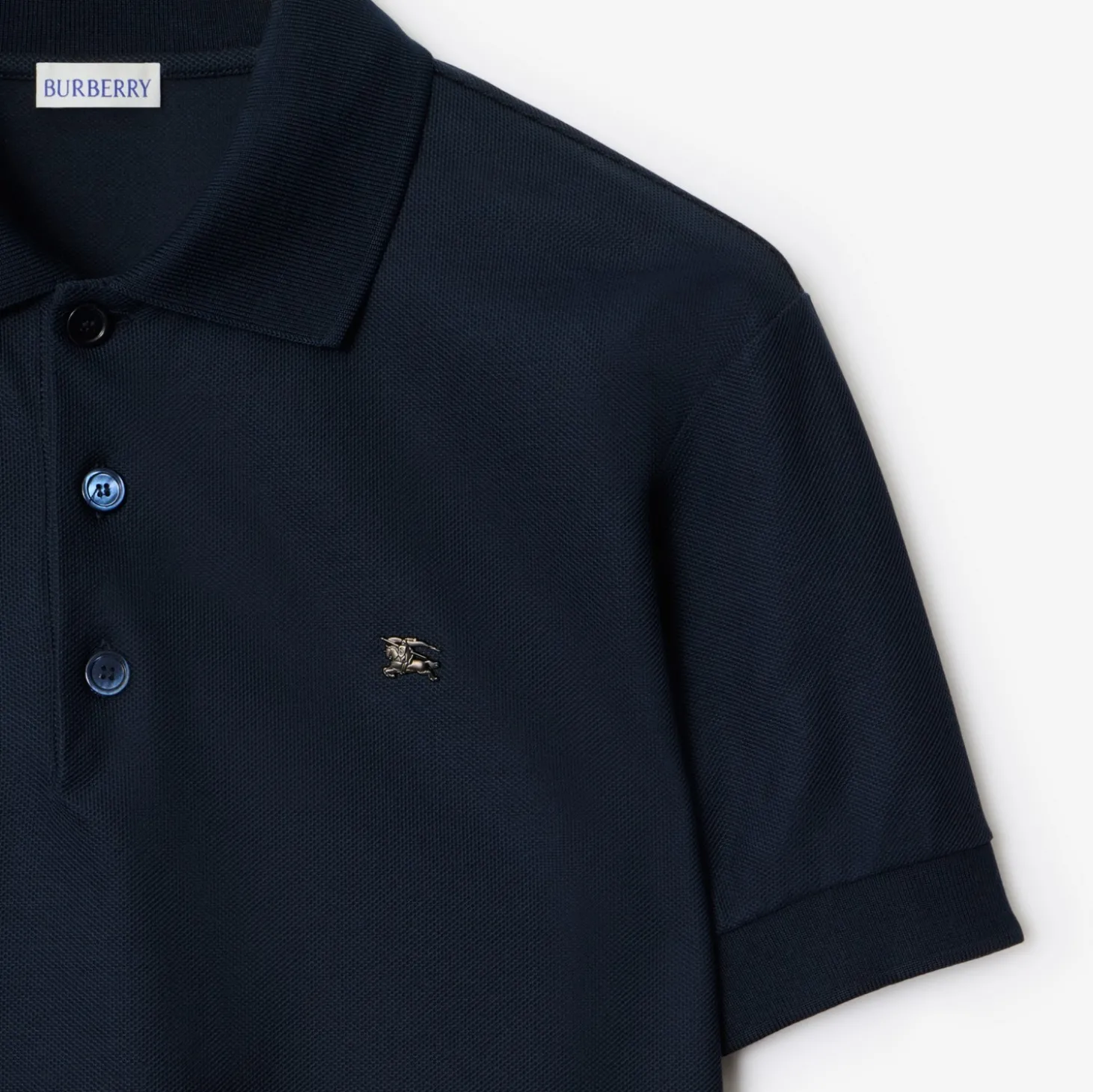 Metal Knight Cotton Polo Shirt