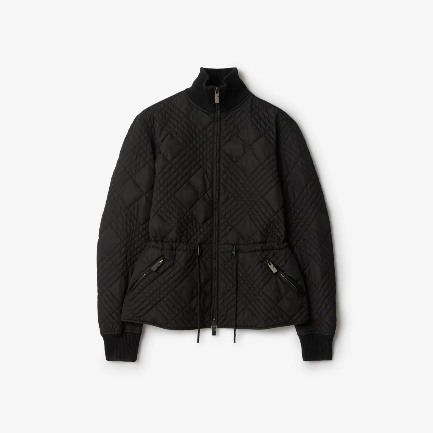 Micro Check-stitch Nylon Wakerley Jacket