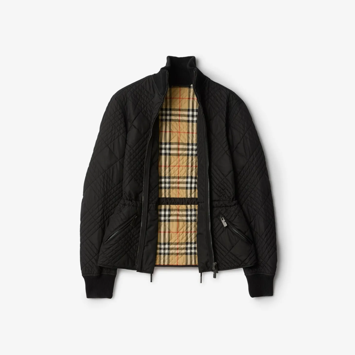 Micro Check-stitch Nylon Wakerley Jacket
